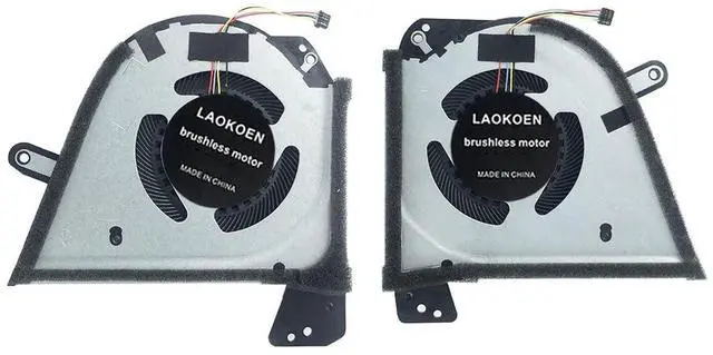 Alt view image 3 of 5 - New Replacement Cooling Fans for ASUS Zephyrus G15(2021) M16(2022) GU603Z GU603H GA503Q GA503QS GA503QM GA503QC GA503QE GU603HR GU603HM GU603ZW GU603ZM GU603ZX GU603HE Laptop FN22 FN23 DC 12V