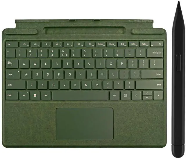Main image of Pro 10 Signature Keyboard with Slim Pen Compatible with Microsoft Surface Pro 10/11 Signature Keyboard with Slim Pen,for Microsoft Surface Pro 11/9 Signature Keyboard with Slim Pen(Green)