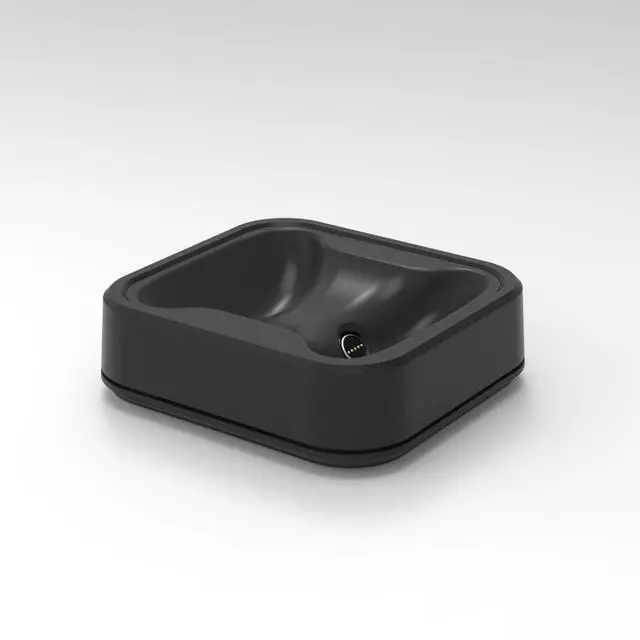 Alt view image 2 of 2 - MaxDokr Charging Stand for AirPods Max, Desktop Headset Holder, Magnetic Headset Stand, Charging Base for Headphones, Designed for AirPods Max (Stealth Black)