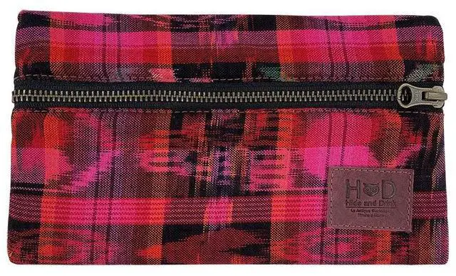 Main image of Hide & Drink, All Purpose Utility & Charger Case Handmade from Artisan Canvas - Tropical Fuchsia