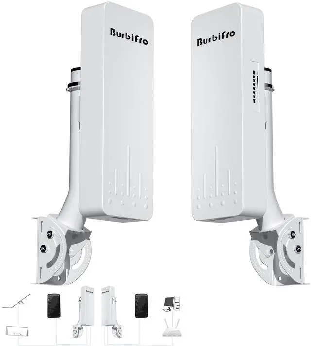 Main image of 100Mbps Outdoor Point-to-Point Starlink WiFi Extender Signal Booster with Bracket for Starlink Gen 3 Router, 3KM Wireless Long Range Transmission,IP65 Waterproof, 5.8GHz 18dBi High Gain Antenna