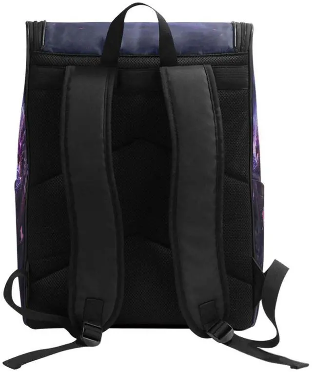 Alt view image 2 of 5 - ALAZA Large Travel Laptop Backpack Magical Purple Dragon in Wild Rucksack Women Men Business Office Back Pack Daily Commute Backpacks,Water Resistant College Computer Bag,19"
