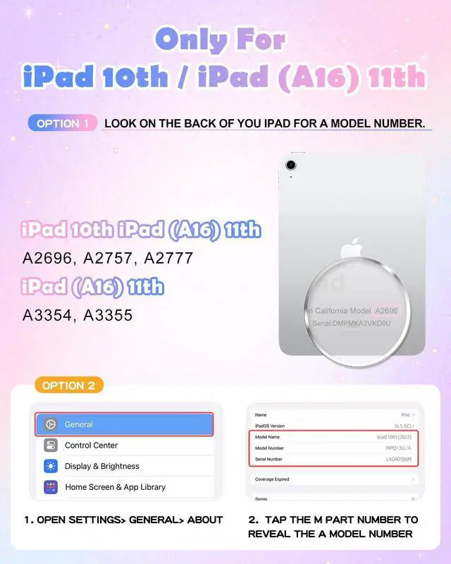 Alt view image 2 of 5 - Uppuppy for iPad A16 Case - for iPad 10th Generation Cases Cute Girls Kawaii Cover Girly 3D Cartoon Teen with Rotating Stand & Strap Soft Silicone Tablet Cover for Apple A16 11 Inch/10 gen 10.9 Inch