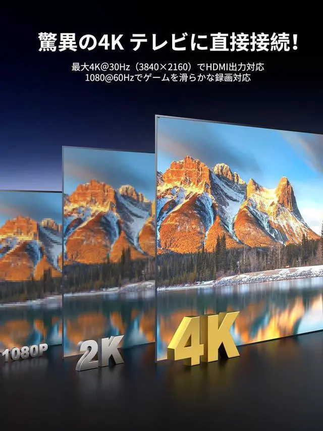 Alt view image 2 of 5 - USB C Video Capture Card Compatible, Lemorele USB-C Adapter w/HDMI 1080P@60Hz, USB C 3.0 100W PD, Video Recording for Steam OBS Studio