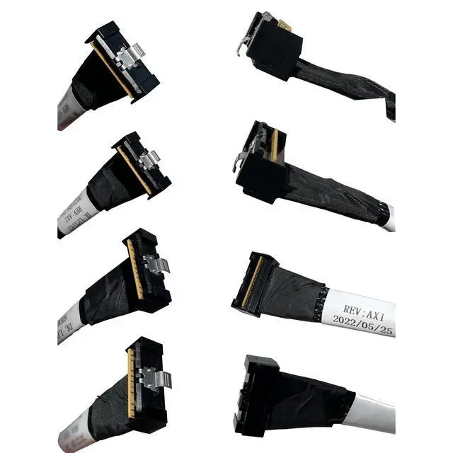 Alt view image 5 of 5 - DiliVing    8X to 2*  4X,-  74pin to 2*- 36pin Cable 80cm(Suitable for DELL Server H750/755)