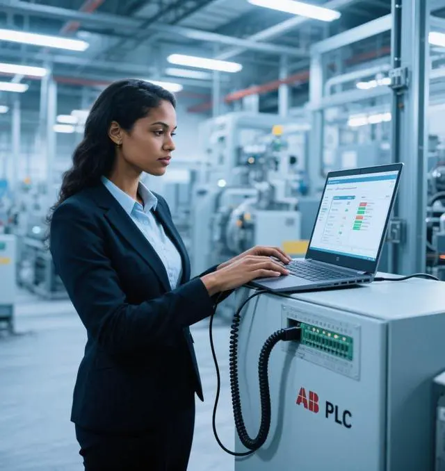 Alt view image 3 of 5 - Washinglee USB Programming Cable for Allen Bradley PLC ControlLogix Series, for USB-1756-CP3 Replacement, 6 FT, Black