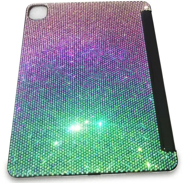 Alt view image 2 of 2 - Teazgopx Bling Rhinestone Case for iPad Air 13-Inch M3 2025/M2 2024,iPad Pro 12.9 inch(2022/2021,6th/5th Gen)-High Quality Hand Glued Diamond Case,Glitter Sparkle Fashion Luxury Shiny Crystal Shell