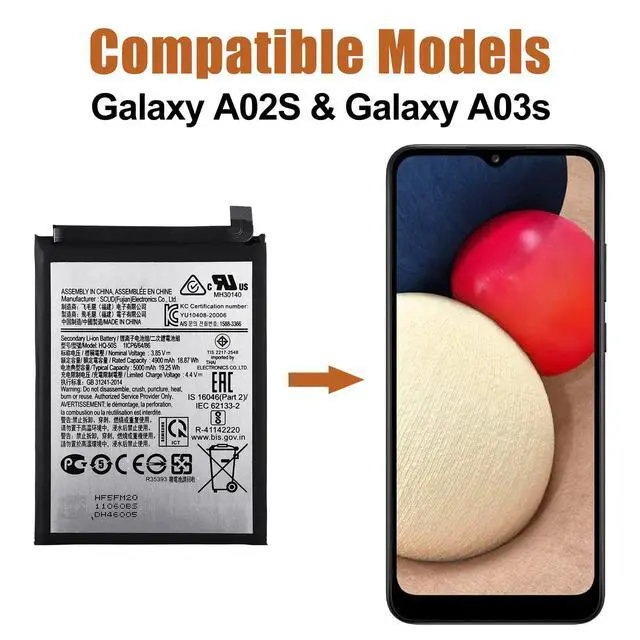 Alt view image 2 of 5 - Duotipa New Replacement Battery HQ-6300SD Compatible with Samsung Galaxy Tab A8 10.5" SM-X200,SM-X205 Battery with Repair Tools Kit