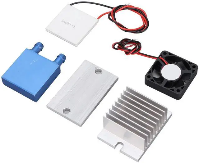 Main image of Dpofirs Peltier Cooler Kit, Refrigeration Cooling System for Plate Cooling Pet Bed Cooling, Semiconductor Refrigeration Peltier Air Cooling Device,