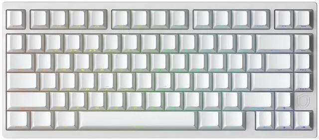 Main image of IROK MG75 TKL 75% KeysRapid Trigger Wired Magnetic Switch Mechanical Keyboard, Hall Effect, 8KHZ/ARGB/CNC Aluminum, Gasket StructureHot Swappable Gaming KeyboardSilver