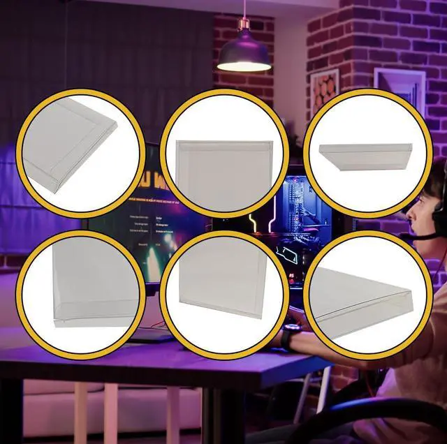 Alt view image 2 of 5 - 25 Pack Universal Sleeve Game Protectors | for Xbox, Xbox 360, Gamecube, Wii, Wii U, PS2 & DVD