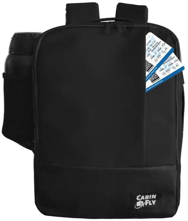 Main image of CabinFly Bellanca WestJet Personal Item Under Seat Backpack 16x6x13 inch Travel Backpack 41x15x33 cm bag maximum diemsnion 43x16x33 cm of Air Canada carry-on 13x6x17 inch Flair Airlines