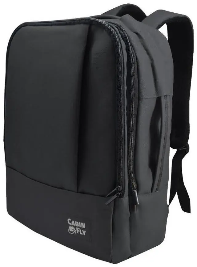 Alt view image 4 of 5 - CabinFly Bellanca WestJet Personal Item Under Seat Backpack 16x6x13 inch Travel Backpack 41x15x33 cm bag maximum diemsnion 43x16x33 cm of Air Canada carry-on 13x6x17 inch Flair Airlines