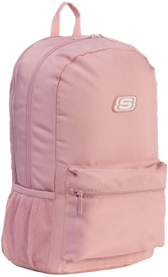 Alt view image 4 of 5 - Skechers 365 Essential Travel Backpack for Women & Men, College Backpack, Laptop Bag, Multipurpose Back Pack & Book Bag (Lotus & White)