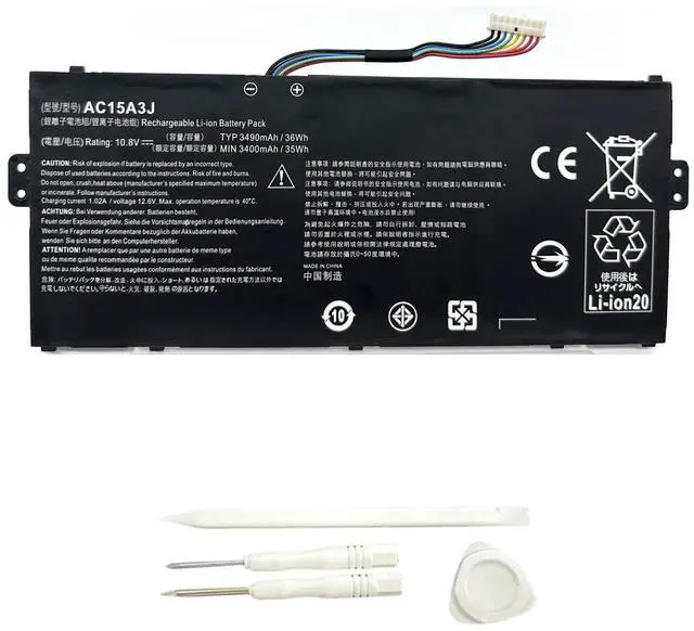 Main image of Uniwings AC15A3J AC15A8J New Laptop Battery Replacement for Acer Chromebook 11 CB3-131 Series,Chromebook R11 CB5-132T Series,Chromebook C738T Series