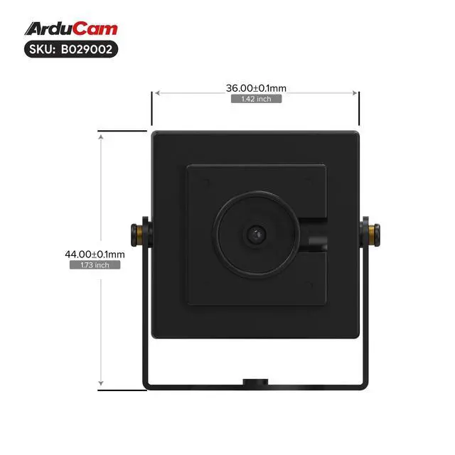 Alt view image 3 of 5 - Arducam 16MP Autofocus USB Camera Module, USB2.0 Webcam, Lightburn Camera with Multiple preset AI Resolutions for Windows, Linux, Android, and Mac OS