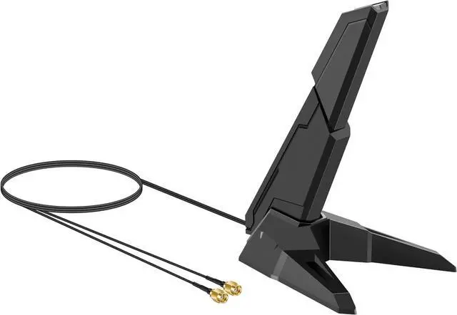 Alt view image 2 of 5 - WiFi 6E WiFi 7 Tri-Band Performance RP-SMA Connector Antenna for MSI MAG B550/ B550M-VC/ B550M PRO-VDH/MAG B650/ PRO B650M-A/ B760/ PRO B760-P/MAG B760M/ Z790/ PRO Z790-A MAX Gaming Motherboard