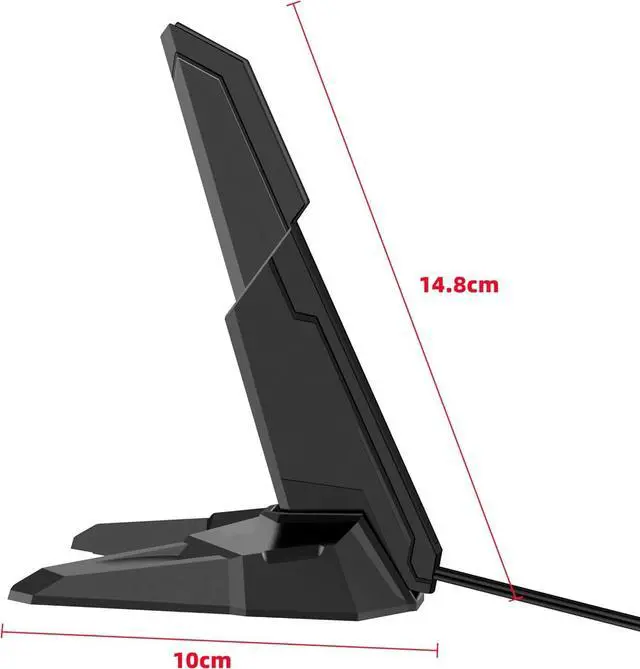 Alt view image 3 of 5 - WiFi 6E WiFi 7 Tri-Band Performance RP-SMA Connector Antenna for MSI MAG B550/ B550M-VC/ B550M PRO-VDH/MAG B650/ PRO B650M-A/ B760/ PRO B760-P/MAG B760M/ Z790/ PRO Z790-A MAX Gaming Motherboard