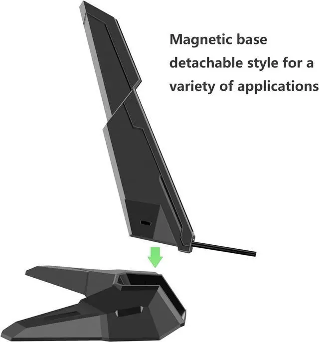 Alt view image 4 of 5 - WiFi 6E WiFi 7 Tri-Band Performance RP-SMA Connector Antenna for MSI MAG B550/ B550M-VC/ B550M PRO-VDH/MAG B650/ PRO B650M-A/ B760/ PRO B760-P/MAG B760M/ Z790/ PRO Z790-A MAX Gaming Motherboard