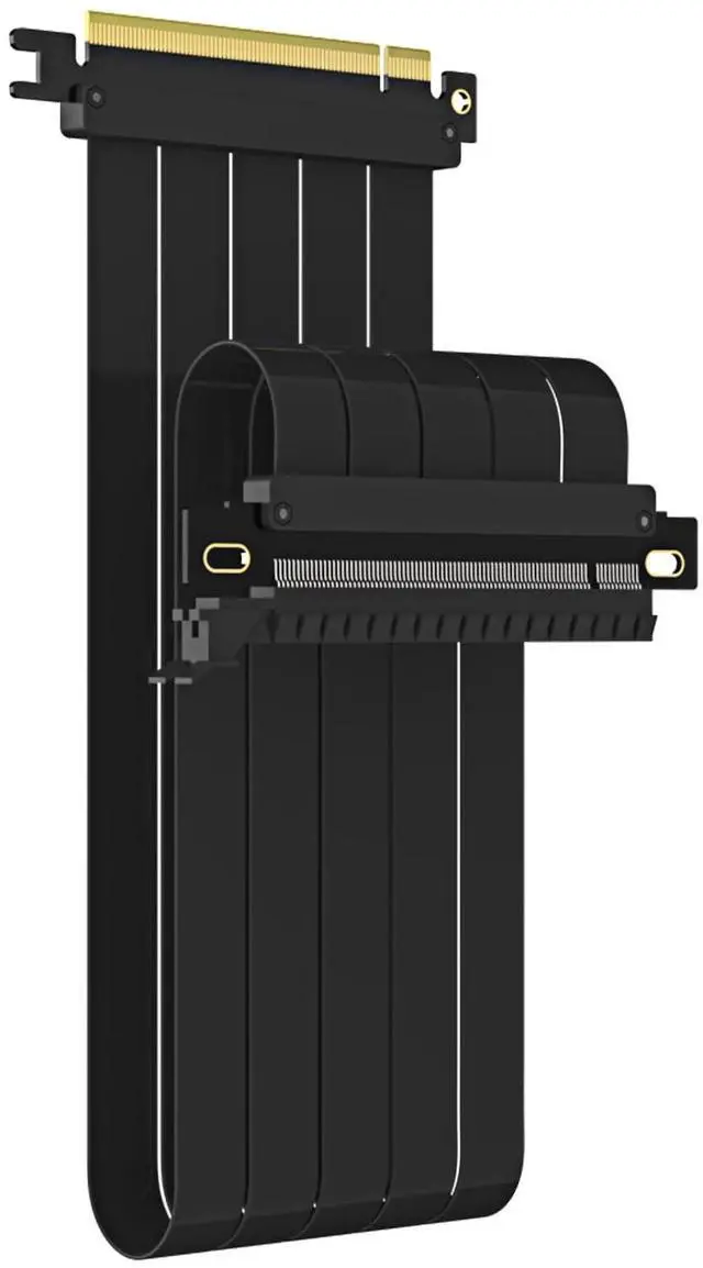 Main image of GLOTRENDS 600mm PCIe 4.0 X16 Riser Cable for PCIe 4.0/3.0 GPUs, Such as GeForce RTX 40/30 Series and AMD Radeon RX7000/RX6000 Series, etc