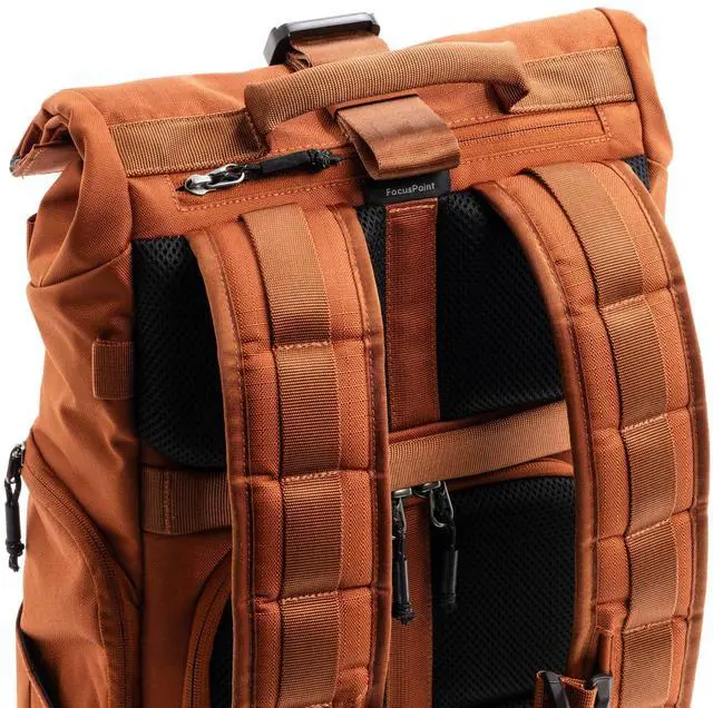 Alt view image 5 of 5 - Think Tank FocusPoint 30L RollTop Camera Backpack - Urban Rust