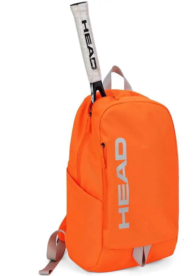 Main image of HEAD Waterproof Gym Backpack for Women/Men, Compact Laptop Backpack for College/Sport/Fitness/Work/Daily, (Orange)