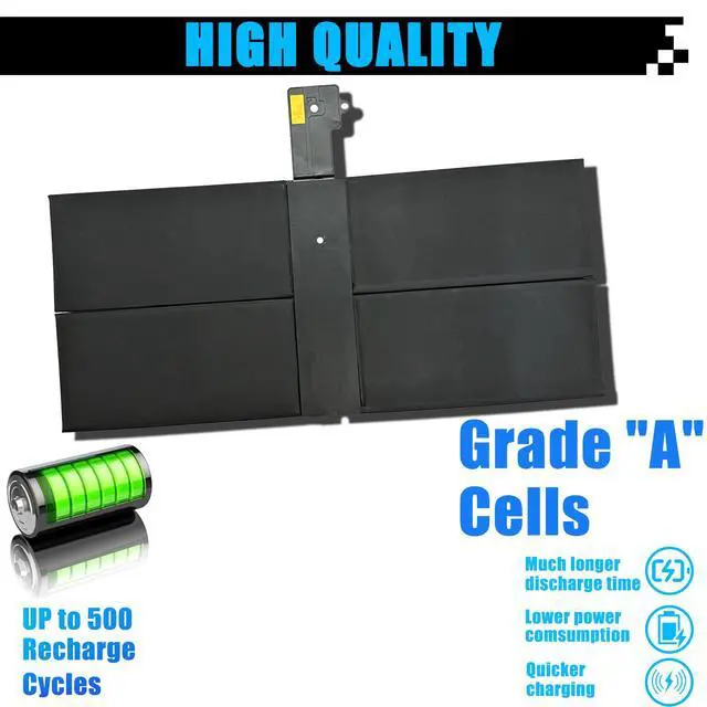 Alt view image 5 of 5 - AOMKA DYNH03 G3HTA074H Laptop Battery Replacement for Microsoft Surface Pro 7+ 1960 Surface Pro 7 Plus Series Ultra High Capacity GA3HTA025H G3HTA073H 6400mAh