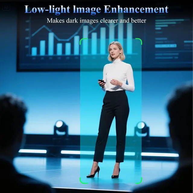 Alt view image 5 of 5 - KATOVJJTS PTZ Camera 4K UHD with 10X Optical Zoom,Video Conference Room Camera,Live Streaming for Church Worship,USB HDMI IP POE Work with Vmix,Zoom,OBS,YouTube,Facebook Livestream