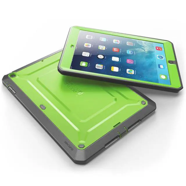 Alt view image 5 of 5 - SUPCASE for iPad Air 1st Generation Case with Screen Protector, [Military-Grade Protection] [Anti-Scratch] Heavy Duty Full-Body Rugged Protective Tablet Case Cover for Apple iPad Air 1 9.7 Inch, Green