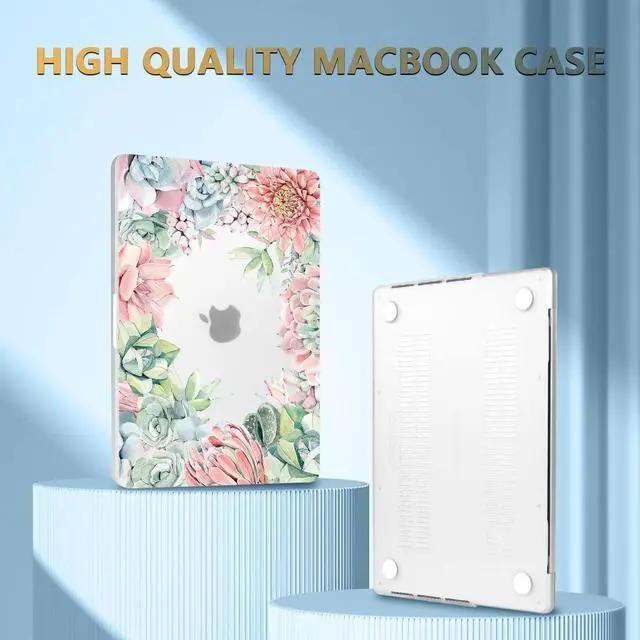 Alt view image 4 of 5 - CISSOOK Succulent Hard Shell Case Cover for MacBook Pro 14 Inch 2021-2023 Release Model A2779 A2442 M1 M2 with Touch ID