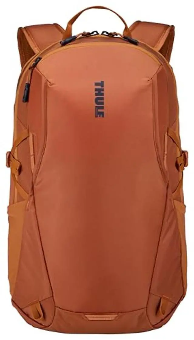 Alt view image 3 of 5 - Thule Laptop Backpack with Gym Compartment, Natural Orange, 23L