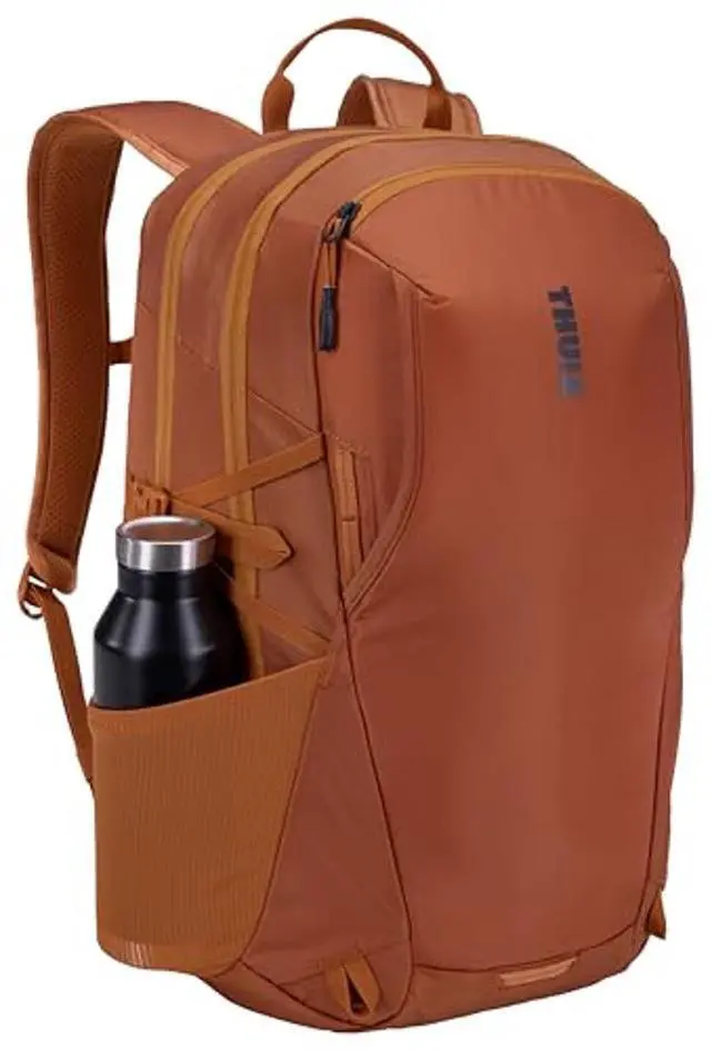 Alt view image 4 of 5 - Thule Laptop Backpack with Gym Compartment, Natural Orange, 23L