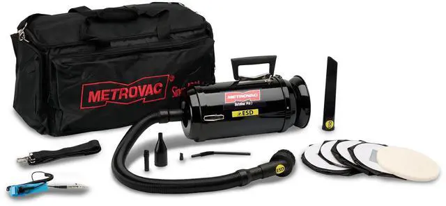 Main image of Metro Vacuum DV3ESD1 DataVac/3 ESD Anti-Static 1.7-HP Vacuum/Blower with Hepa Filter, Black