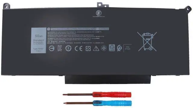 Main image of F3YGT Replacement Dell Latitude 7490 Battery 7480 Laptop Battery 2X39G for Dell Latitude 7280 7380 7390 P29S002 7480 7490 P73G002 7290 Series ODM3WC DM6WC KG7VF 451-BBYE 453-BBCF P73G f3ygt Batteries.