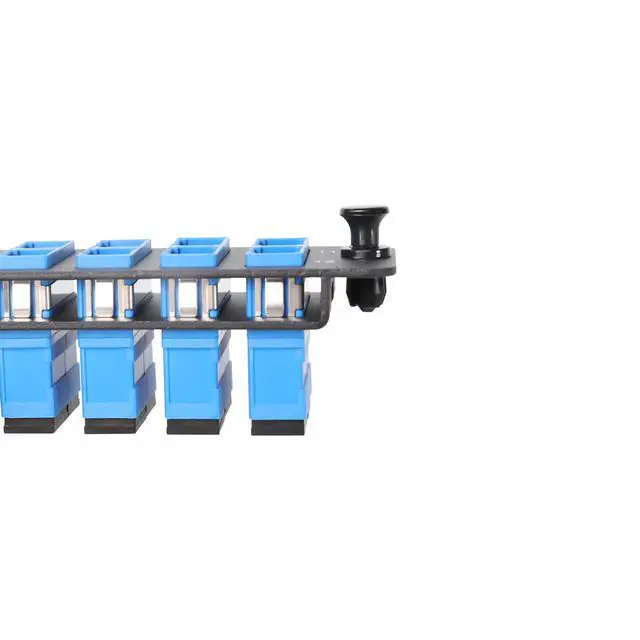 Alt view image 5 of 5 - 12 Fibers OS2 Single Mode 9/125m, Fiber Adapter Panel Enclosure, 6 x SC UPC Duplex (Blue) Ports, Compatible Fiber Patch Panel Compatible for 1.25G/10GB OS1-2/OM1-3 Networks