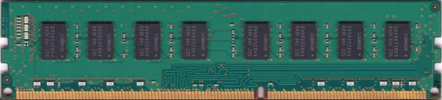 Alt view image 2 of 2 - Samsung 4GB PC3-12800 DDR3-1600MHz non-ECC Unbuffered CL11 240-Pin DIMM M378B5273DH0-CK0