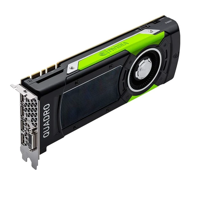 Alt view image 3 of 5 - PNY NVIDIA Quadro P6000 VCQP6000-PB 24GB 384-bit GDDR5X PCI Video Cards