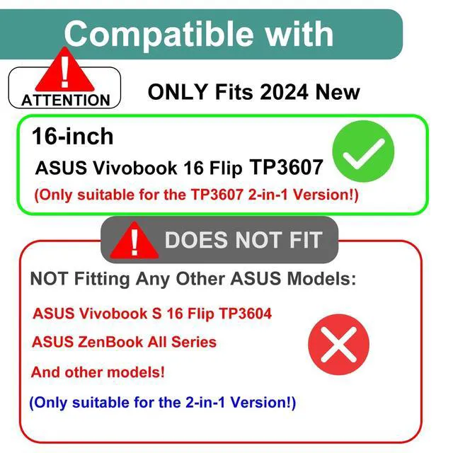 Alt view image 2 of 5 - KEANBOLL 2 Pack Blocking Blue Light Screen Protector for ASUS Vivobook 16 Flip (TP3607) 2-in-1 Touchscreen Laptop, Anti Blue Light Glare and Anti Fingerprint (Matte) Shield