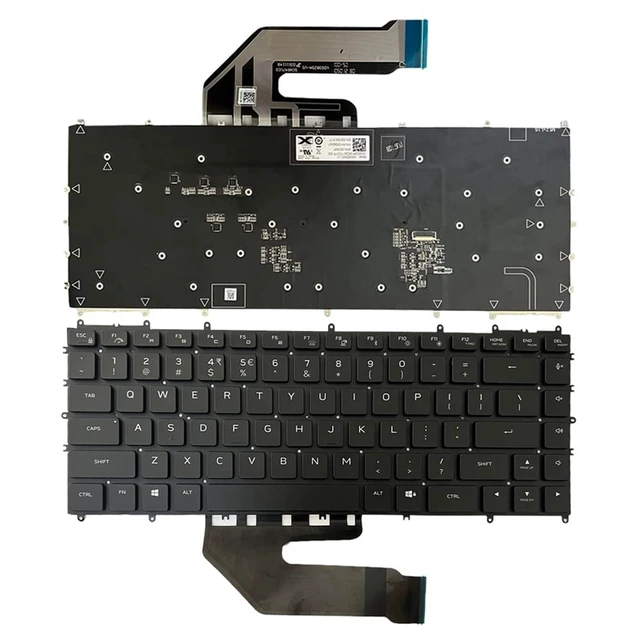 Alt view image 2 of 5 - JINTAI Backlit US Keyboard for Dell X15 R1 PK133042A01
