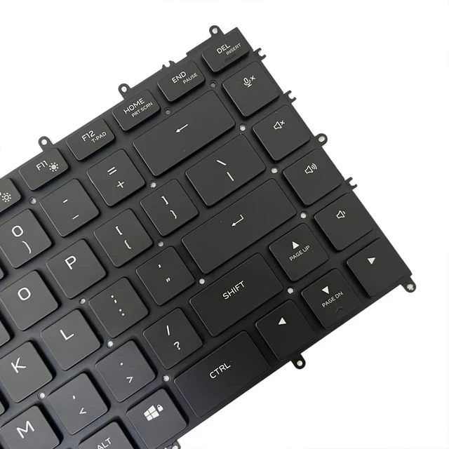 Alt view image 4 of 5 - JINTAI Backlit US Keyboard for Dell X15 R1 PK133042A01
