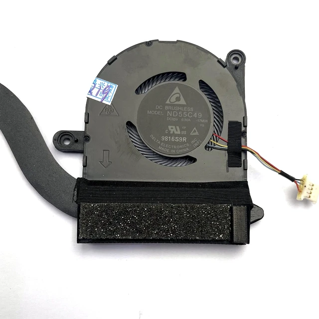 Alt view image 3 of 5 - BestParts New Genuine CPU+GPU Cooling Fan with Heatsink Replacement for Lenovo Yoga C930-13IKB Laptop (Type: 81C4 81EQ), P/N: 5H40S72899