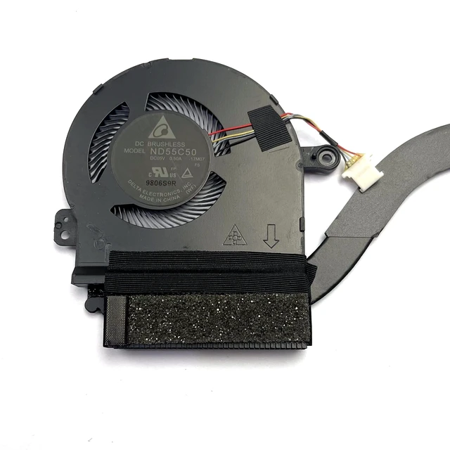 Alt view image 4 of 5 - BestParts New Genuine CPU+GPU Cooling Fan with Heatsink Replacement for Lenovo Yoga C930-13IKB Laptop (Type: 81C4 81EQ), P/N: 5H40S72899