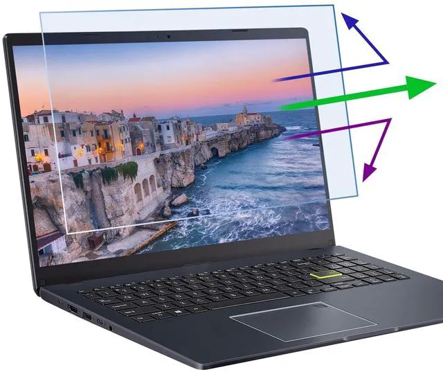 Main image of 2 Pcs 14 Inch (1920x1200P) Laptop Blue Light Screen Protector, Reduce Eye Strain Anti Glare Blue Light Blocking Screen Protector for 14 with 16:10 Resolution HP/Dell/Acer/Asus/Samsung/