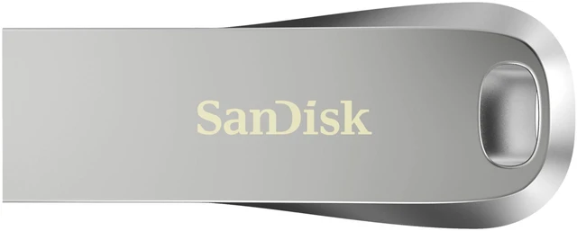 Main image of SanDisk 128GB Ultra Luxe USB 3.1 Gen 1 Flash Drive - SDCZ74-128G-G46, Black