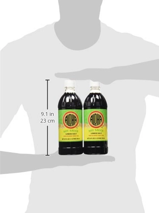 Alt view image 4 of 5 - Aloha Lower Salt Soy Sauce, 24 Ounce (Pack of 2)