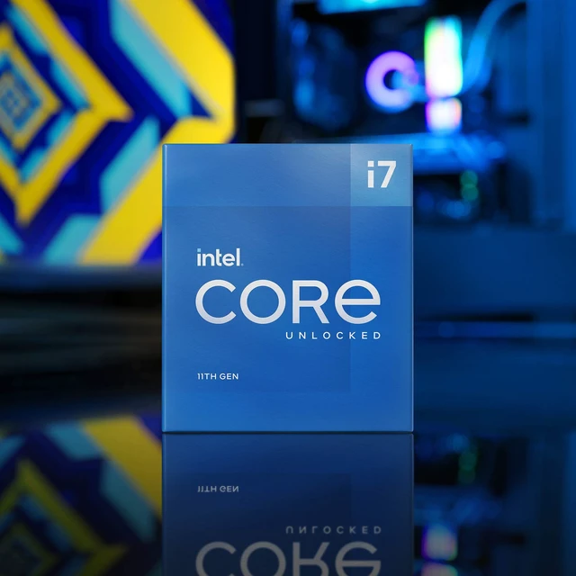 Alt view image 2 of 5 - Intel Core i7-11700K Desktop Processor 8 Cores up to 5.0 GHz Unlocked LGA1200 (Intel 500 Series & Select 400 Series Chipset) 125W