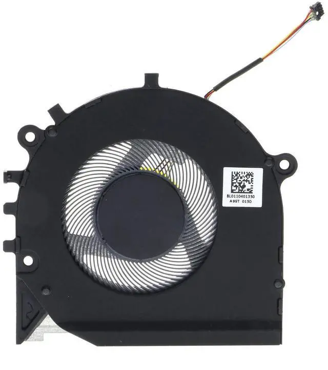 Alt view image 3 of 5 - Replacement CPU & GPU Cooling Fan for Lenovo ThinkBook 13s-IWL 13s-IML Series DFS5K123043630 FLDU DFS150305140T FL03 DC 5V