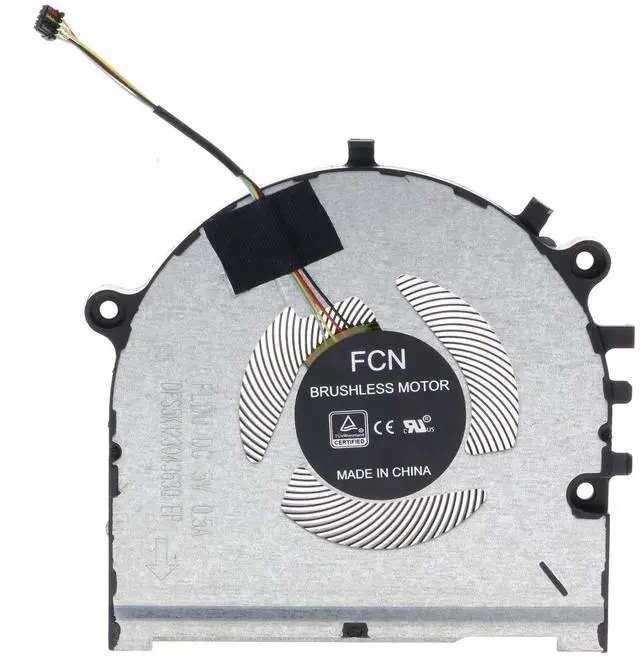 Alt view image 4 of 5 - Replacement CPU & GPU Cooling Fan for Lenovo ThinkBook 13s-IWL 13s-IML Series DFS5K123043630 FLDU DFS150305140T FL03 DC 5V