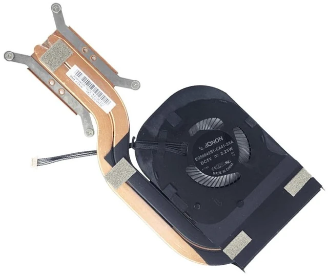 Main image of New Replacement CPU Cooling Fan with Heatsink for Lenovo ThinkPad X1 Carbon 6th Gen X1C 2018 Series P/N: 01YR203 01YR204 01YR159 DC 5V Fan
