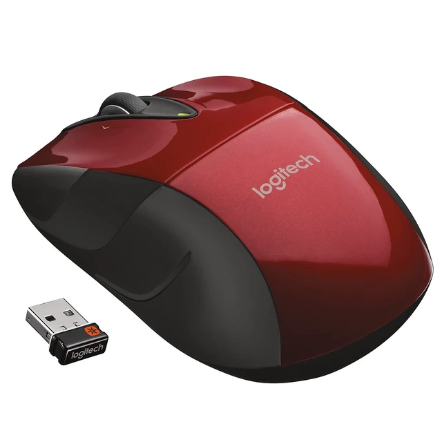 Alt view image 2 of 4 - Logitech Wireless Mouse M525 - Red/Black